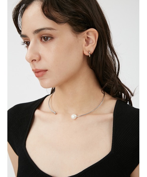 FRAY I.D（フレイアイディー）の「パールチョーカー（チョーカー・レディース・シルバー/ゴールド・FREE）」の7枚目の写真