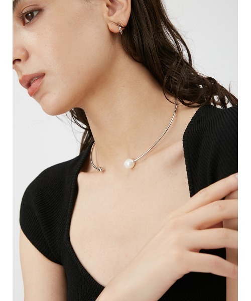 FRAY I.D（フレイアイディー）の「パールチョーカー（チョーカー・レディース・シルバー/ゴールド・FREE）」の8枚目の写真