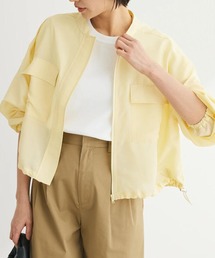 Green　Parks | シアーショート丈ブルゾン(ブルゾン)