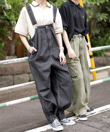 DOUBLE NAME | ピンドットバギーデッキサロペット(サロペット/オーバーオール)