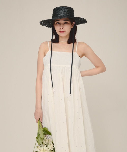 eL（エル）の「【eL】Casselini/Swing HAT/100526（ハット・レディース・ブラック/ベージュ・FREE）」の3枚目の写真