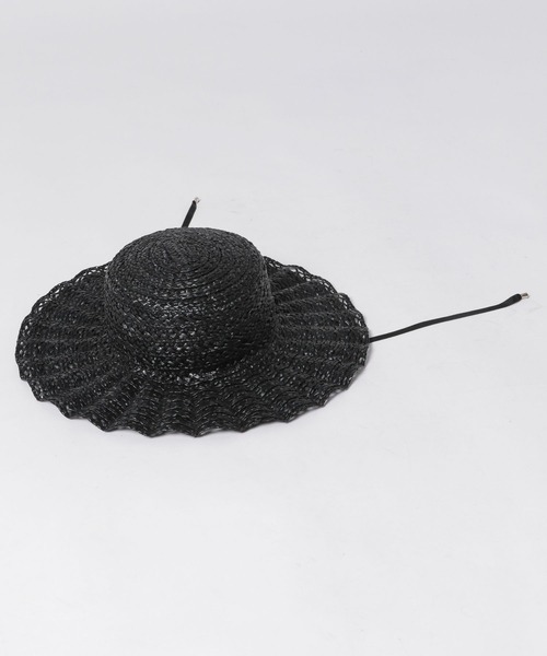 eL（エル）の「【eL】Casselini/Swing HAT/100526（ハット・レディース・ブラック/ベージュ・FREE）」の8枚目の写真