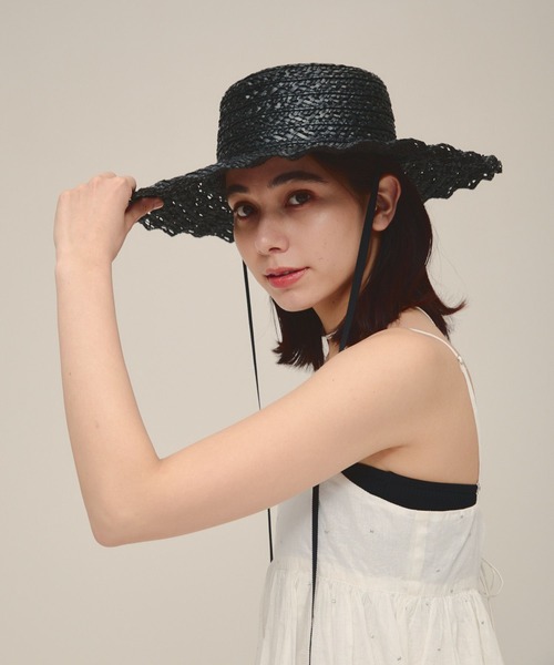 eL（エル）の「【eL】Casselini/Swing HAT/100526（ハット・レディース・ブラック/ベージュ・FREE）」の20枚目の写真