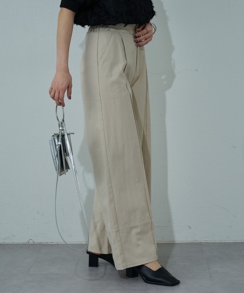 COLONY 2139（コロニートゥーワンスリーナイン）の「ライトチノパンツ（チノパンツ・レディース・オフホワイト/ブラック/ピンク・SMALL/MEDIUM）」の5枚目の写真