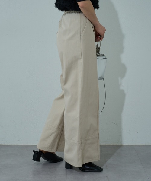 COLONY 2139（コロニートゥーワンスリーナイン）の「ライトチノパンツ（チノパンツ・レディース・オフホワイト/ブラック/ピンク・SMALL/MEDIUM）」の6枚目の写真