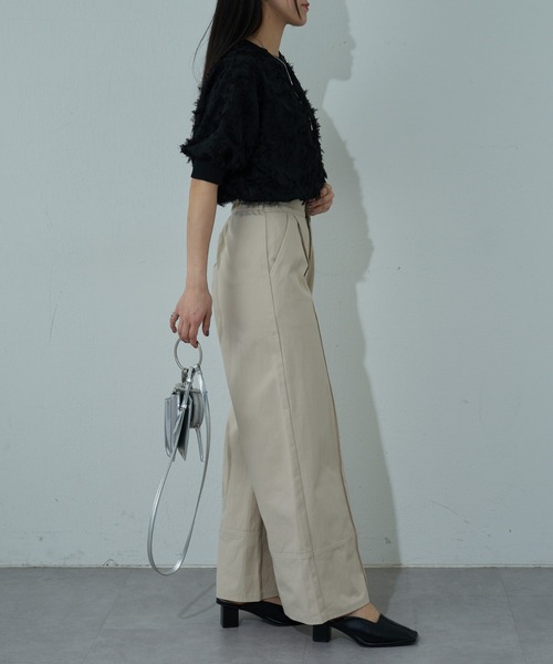 COLONY 2139（コロニートゥーワンスリーナイン）の「ライトチノパンツ（チノパンツ・レディース・オフホワイト/ブラック/ピンク・SMALL/MEDIUM）」の10枚目の写真