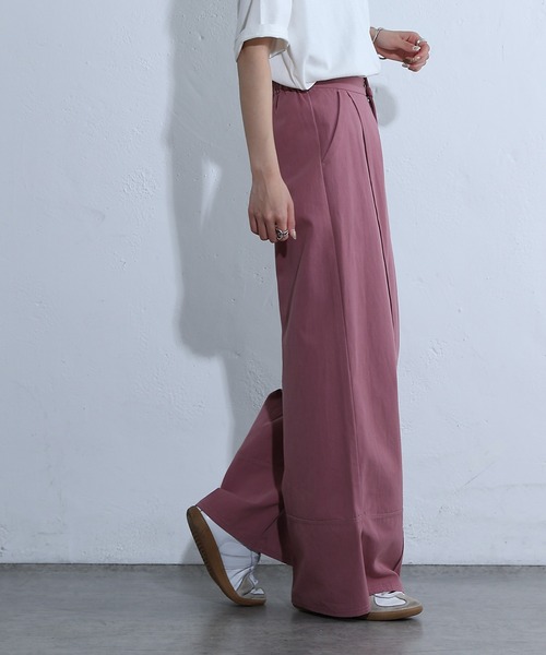 COLONY 2139（コロニートゥーワンスリーナイン）の「ライトチノパンツ（チノパンツ・レディース・オフホワイト/ブラック/ピンク・SMALL/MEDIUM）」の22枚目の写真