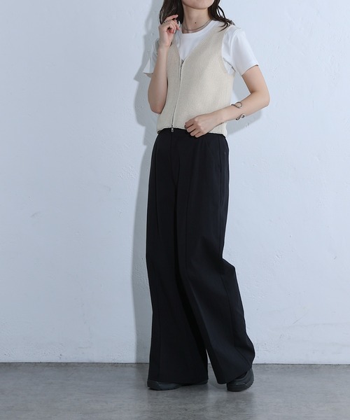 COLONY 2139（コロニートゥーワンスリーナイン）の「ライトチノパンツ（チノパンツ・レディース・オフホワイト/ブラック/ピンク・SMALL/MEDIUM）」の19枚目の写真