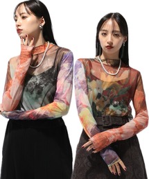 HARE | 2WAYアソートシアートップス(HARE)(Tシャツ/カットソー)