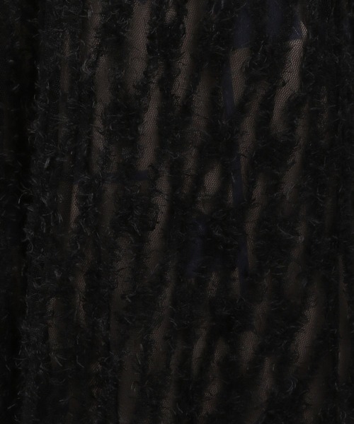 LAKOLE(ラコレ)の「フェザーキャミワンピース / 112940(ワンピース・レディース・ライトブルー/ブラック/アイボリー・FREE)」の16枚目の写真