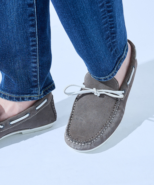 alfredoBANNISTER（アルフレッドバニスター）の「ドライビングデッキシューズ（モカシン/デッキシューズ・メンズ・ネイビー/グレー/レッド・43/42/39/41/40/44/45）」の22枚目の写真