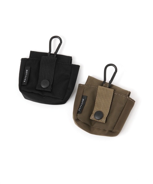 BAYFLOW（ベイフロー）の「BFミニケース（ヘッドフォン/イヤホン・レディース・カーキ/ブラック・0）」の3枚目の写真