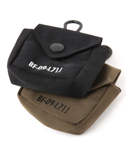 BAYFLOW（ベイフロー）の「BFミニケース（ヘッドフォン/イヤホン・レディース・カーキ/ブラック・0）」の4枚目の写真