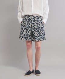 ＜SOVEREIGN＞ フラワープリント  ショートパンツ