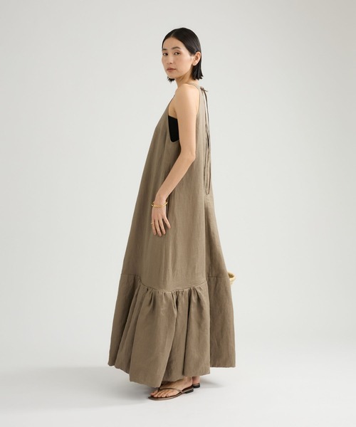 Chaos(カオス)の「Chaos(カオス)/チャンパカワンピース(ワンピース・レディース・スミクロ/ブラウン系その他/ブラック/モカ・38/36)」の12枚目の写真