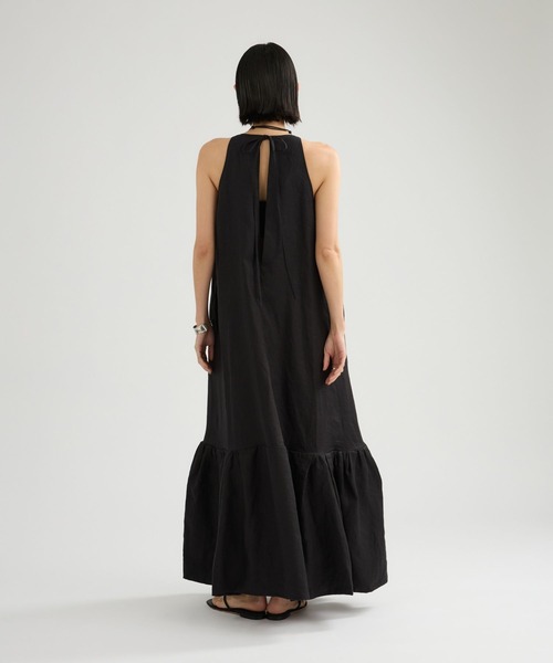 Chaos(カオス)の「Chaos(カオス)/チャンパカワンピース(ワンピース・レディース・スミクロ/ブラウン系その他/ブラック/モカ・38/36)」の8枚目の写真