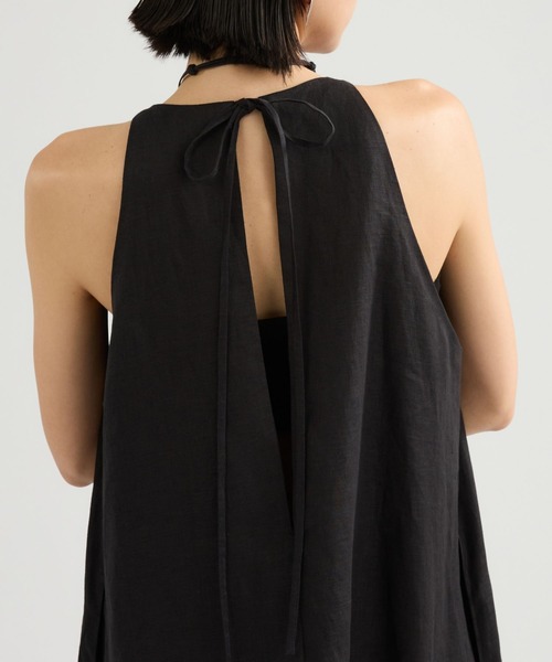 Chaos(カオス)の「Chaos(カオス)/チャンパカワンピース(ワンピース・レディース・スミクロ/ブラウン系その他/ブラック/モカ・38/36)」の14枚目の写真