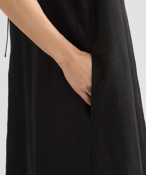 Chaos(カオス)の「Chaos(カオス)/チャンパカワンピース(ワンピース・レディース・スミクロ/ブラウン系その他/ブラック/モカ・38/36)」の16枚目の写真