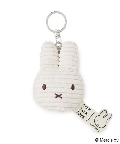 one'sterrace(ワンズテラス)の「◆Dick Bruna miffy BON TON TOYS フラットキーチェーン(その他雑貨・レディース・ホワイト系9/ピンク系9/イエロー系8・99)」の2枚目の写真