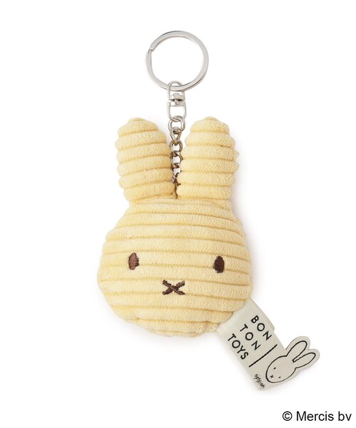 one'sterrace(ワンズテラス)の「◆Dick Bruna miffy BON TON TOYS フラットキーチェーン(その他雑貨・レディース・ホワイト系9/ピンク系9/イエロー系8・99)」の4枚目の写真