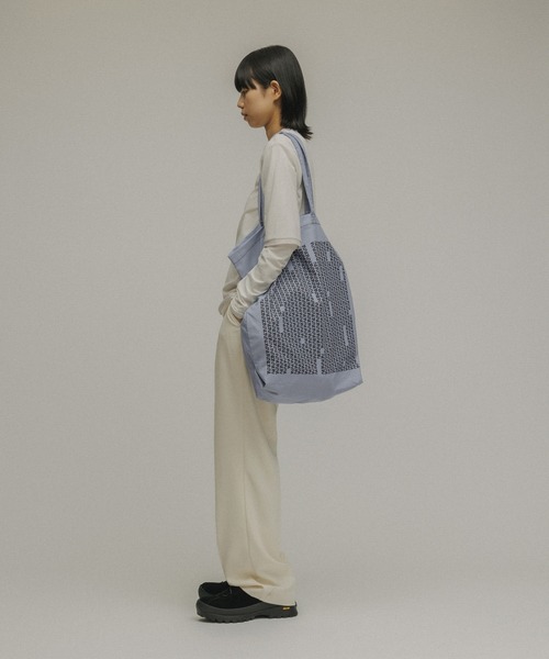 M TO R（ムウトアール）の「［BAG］NEW ECO TOTE BAG（エコバッグ/サブバッグ・レディース・ブルー系その他5/キナリ・FREE）」の3枚目の写真