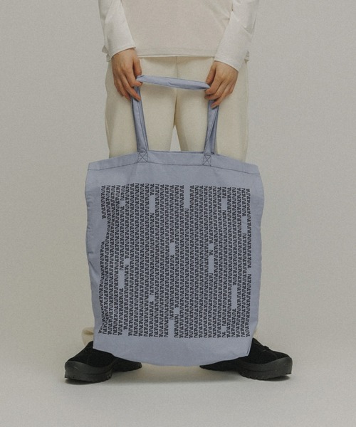 M TO R（ムウトアール）の「［BAG］NEW ECO TOTE BAG（エコバッグ/サブバッグ・レディース・ブルー系その他5/キナリ・FREE）」の4枚目の写真
