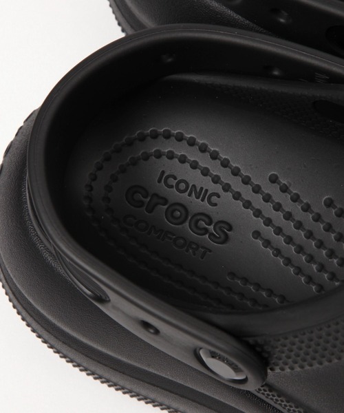 LEPSIM(レプシィム)の「【CROCS/クロックス】CRUSH CLOG 118535(サンダル・レディース・ベージュ/ブラック・LARGE/MEDIUM)」の9枚目の写真