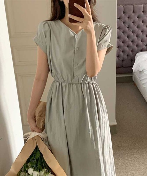 a lot of love（ア ロット オブ ラブ）の「エレガント 2wayワンピース（ワンピース・レディース・グレー/ブラック/ホワイト/ピンク/ベージュ・FREE）」の17枚目の写真