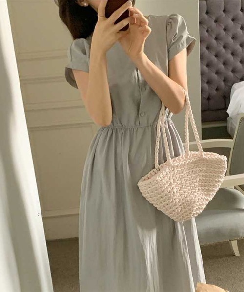 a lot of love（ア ロット オブ ラブ）の「エレガント 2wayワンピース（ワンピース・レディース・グレー/ブラック/ホワイト/ピンク/ベージュ・FREE）」の18枚目の写真