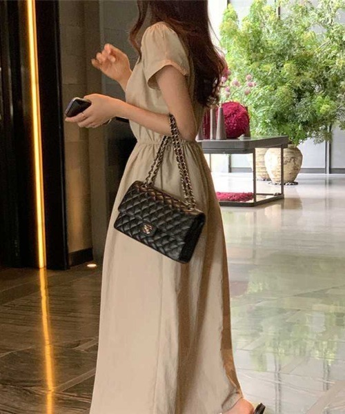 a lot of love（ア ロット オブ ラブ）の「エレガント 2wayワンピース（ワンピース・レディース・グレー/ブラック/ホワイト/ピンク/ベージュ・FREE）」の14枚目の写真