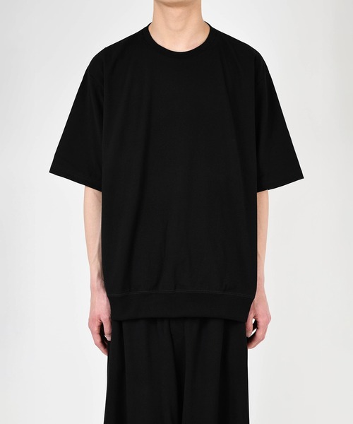 LAD MUSICIAN（ラッドミュージシャン）の「SHORT SLEEVE CREW NECK PULLOVER（スウェット・メンズ・ダークブルー/ブラック・FREE）」の10枚目の写真