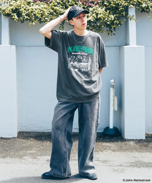 GOOD ROCK SPEED（グッドロックスピード）の「【GOOD ROCK SPEED/グッドロックスピード】ヴィンテージライク/パンクロックオーバーサイズTシャツ【John Holmstrom】（Tシャツ/カットソー・メンズ・ホワイト/ブラック/その他4・LARGE/X-LARGE）」の12枚目の写真