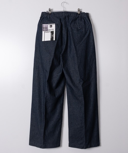 JOHN'S CLOSET(ジョンズクローゼット)の「【13】ワンタックワイドパンツ(デニムパンツ・メンズ・ホワイト/ブラック/ブルー/ブラック系2/ブラウン系1/ブラック系1/ブルー系1・MEDIUM/LARGE)」の8枚目の写真