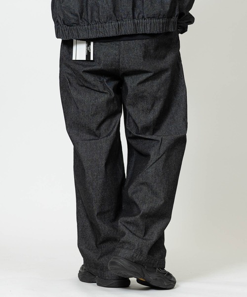 JOHN'S CLOSET(ジョンズクローゼット)の「【13】ワンタックワイドパンツ(デニムパンツ・メンズ・ホワイト/ブラック/ブルー/ブラック系2/ブラウン系1/ブラック系1/ブルー系1・MEDIUM/LARGE)」の15枚目の写真