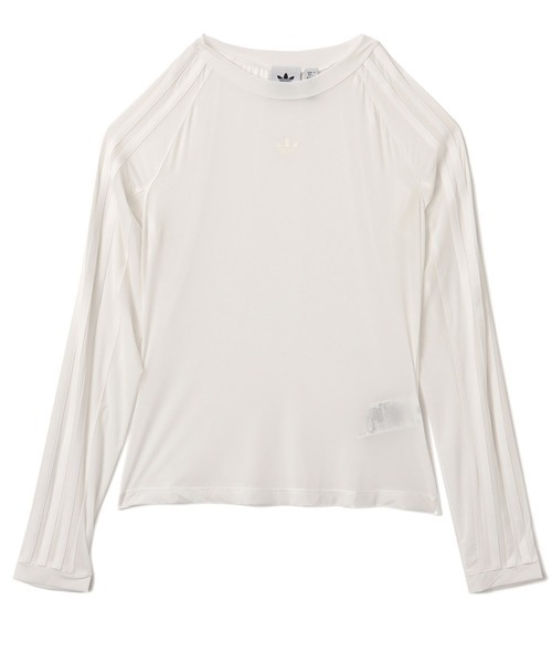 adidas SHEER LS / アディダス シアー ロングスリーブ（Tシャツ/カットソー）｜adidas（アディダス）