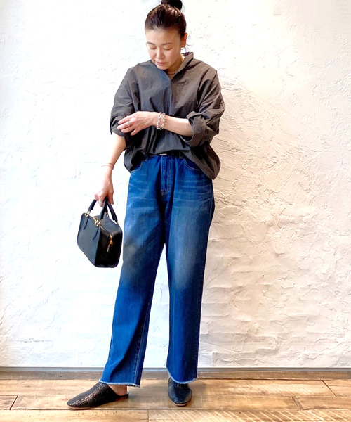 JOURNAL STANDARD LUXE12.5OZデニムフレアバギー5PK journal standard luxe 12.5OZデニム バギー5PK