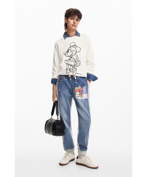 MINNIE MOUSE ライトゲージプルオーバー（ニット/セーター）｜Desigual（デシグアル）