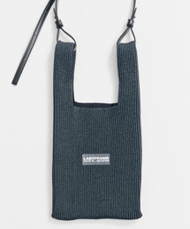 【LASTFRAME/ラストフレーム】KYOTO METALLIC MARKET BAG SMALL/ニットバッグ