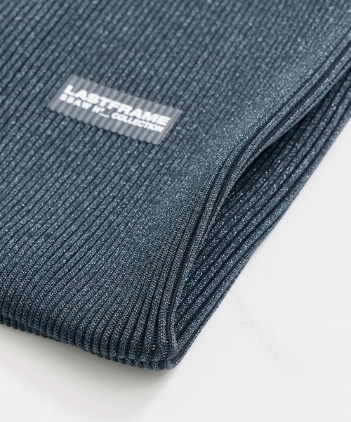 LASTFRAME（ラストフレーム）の「【LASTFRAME/ラストフレーム】KYOTO METALLIC MARKET BAG SMALL/ニットバッグ（ショルダーバッグ・レディース・ライトピンク/ダークグレー/シルバー・FREE）」の18枚目の写真