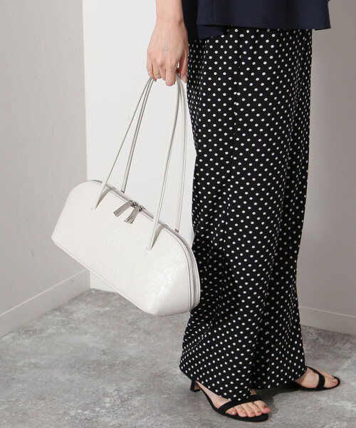 ADD CULUMN（アドカラム）の「ADD CULUMN/アドカラム ラウンドショルダーバッグ A24W02B327（ショルダーバッグ・レディース・ホワイト/ブラック・FREE）」の16枚目の写真