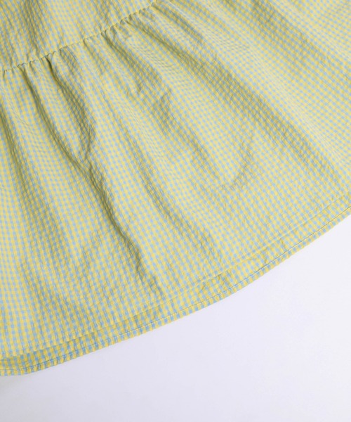 AMELY(エミリー)の「ギンガムチェックティアードワンピース(ワンピース・レディース・ブラック/イエロー/グリーン/ピンク・フリー)」の21枚目の写真