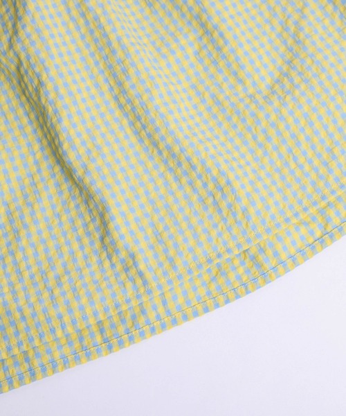 AMELY(エミリー)の「ギンガムチェックティアードワンピース(ワンピース・レディース・ブラック/イエロー/グリーン/ピンク・フリー)」の20枚目の写真