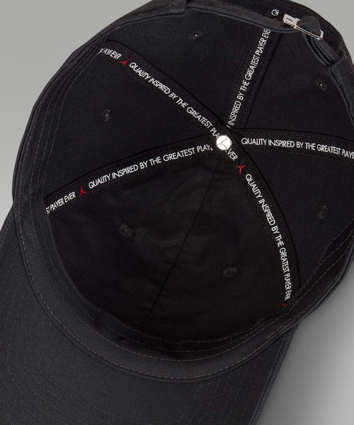 JORDAN BRAND（ジョーダンブランド）の「NIKE JORDAN CLUB CAP US CB WSH JM HQ1963-010（キャップ・メンズ・ブラック・S-M/M-L/L-XL）」の2枚目の写真