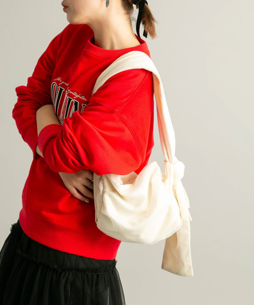 KBF（ケイビーエフ）の「マルチWAYチュールドッキングBAG（ショルダーバッグ・レディース・アイボリー/グレー系その他/ブラック・ONE）」の22枚目の写真