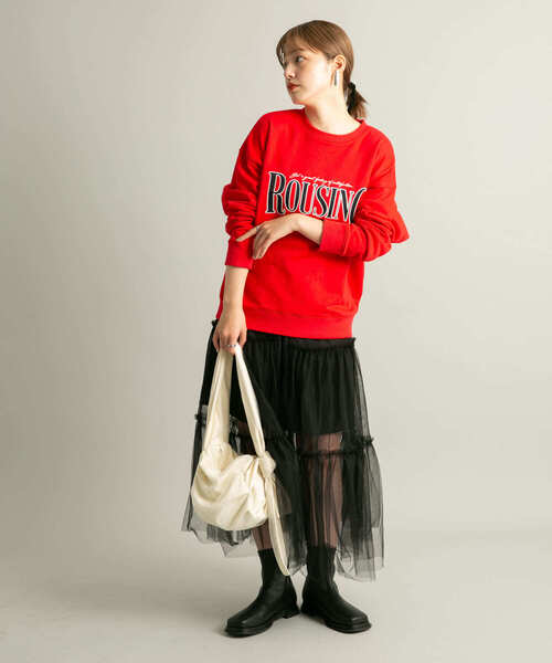 KBF（ケイビーエフ）の「マルチWAYチュールドッキングBAG（ショルダーバッグ・レディース・アイボリー/グレー系その他/ブラック・ONE）」の21枚目の写真