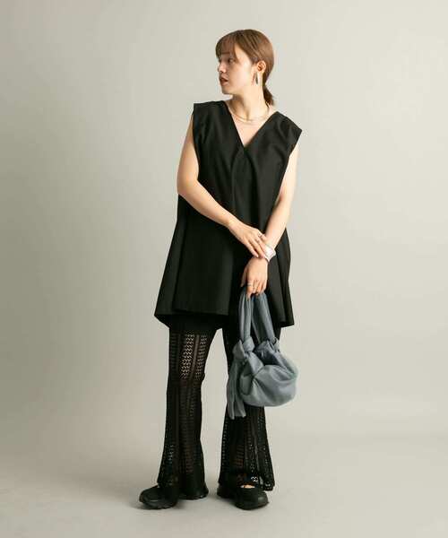 KBF（ケイビーエフ）の「マルチWAYチュールドッキングBAG（ショルダーバッグ・レディース・アイボリー/グレー系その他/ブラック・ONE）」の14枚目の写真