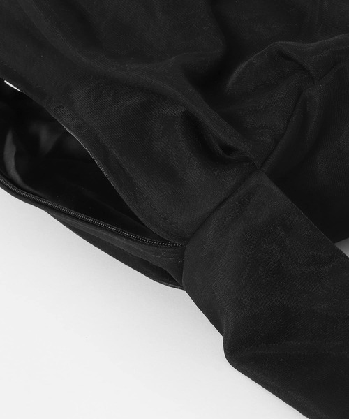 KBF（ケイビーエフ）の「マルチWAYチュールドッキングBAG（ショルダーバッグ・レディース・アイボリー/グレー系その他/ブラック・ONE）」の4枚目の写真