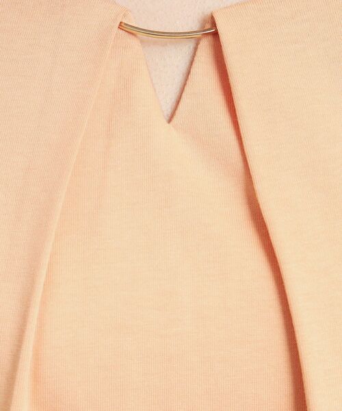 ITS'DEMO(イッツデモ)の「◆【通勤/手洗い可】メタルバー付きタックプルオーバー(Tシャツ/カットソー・レディース・オレンジ/ブラック/サックスブルー/オフホワイト・00)」の20枚目の写真