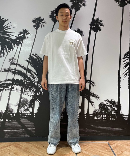 ムラサキスポーツ（ムラサキスポーツ）の「TREAL/トゥリール  TRMTｼｬﾂ【ﾊﾞﾝ】 MOTR24SM008（Tシャツ/カットソー・メンズ・チャコール/ホワイト・M/L）」の5枚目の写真