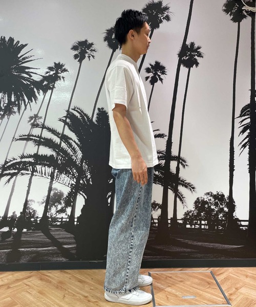 ムラサキスポーツ（ムラサキスポーツ）の「TREAL/トゥリール  TRMTｼｬﾂ【ﾊﾞﾝ】 MOTR24SM008（Tシャツ/カットソー・メンズ・チャコール/ホワイト・M/L）」の6枚目の写真